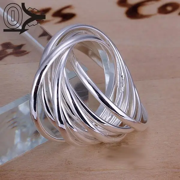 Christmas Gift Wholesale Silver-plated Ring,Silver Fashion Jewelry,Fashion Nine Circles Jewelry Women Gift Finger Rings
Christmas Gift Wholesale Silver-plated Ring,Silver Fashion Jewelry,Fashion Nine Circles Jewelry Women Gift Finger Rings