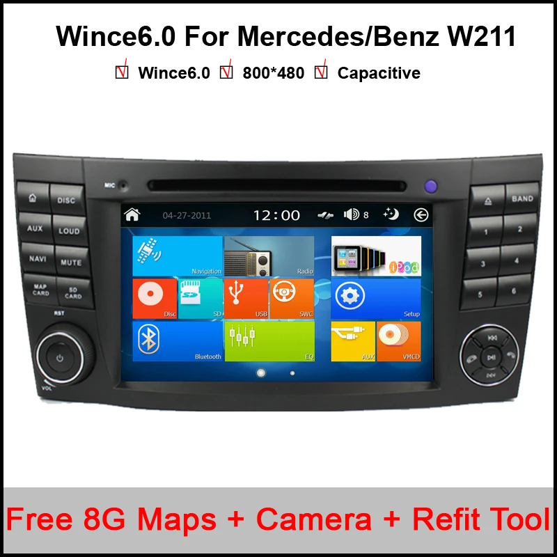Original Car DVD Radio Player GPS For Mercedes/Benz W211 W219 W463 CLS350 CLS500 CLS55 E200 E220 E240 E270 E280
Original Car DVD Radio Player GPS For Mercedes/Benz W211 W219 W463 CLS350 CLS500 CLS55 E200 E220 E240 E270 E280