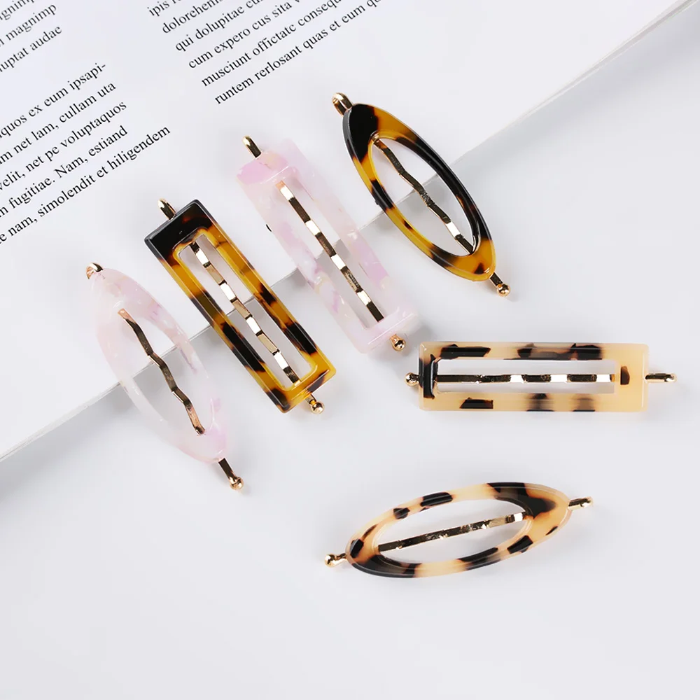 Fashion Leopard Print Geometric Hair Barrettes Ponytail Hair Clips Hairpins Accessories Vintage Women Hair Styling
Fashion Leopard Print Geometric Hair Barrettes Ponytail Hair Clips Hairpins Accessories Vintage Women Hair Styling