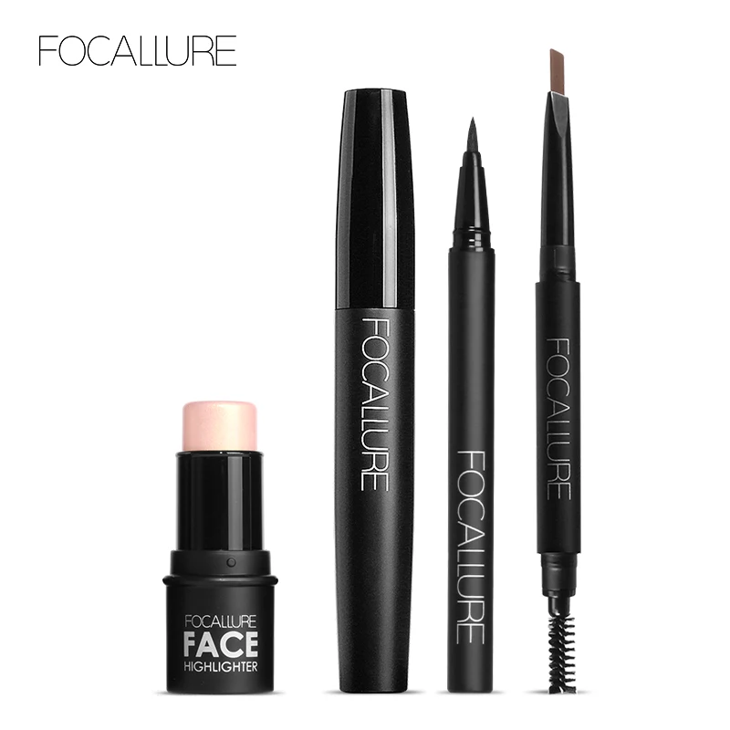 FOCALLURE 4PCS/set Makeup Cosmetics Tool Eye Makeup Eyeliner Eyebrows Pen Mascara Waterproof Bronzers Highlighter
FOCALLURE 4PCS/set Makeup Cosmetics Tool Eye Makeup Eyeliner Eyebrows Pen Mascara Waterproof Bronzers Highlighter