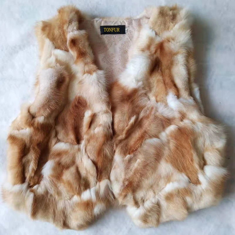 Pure Real Fur Vest Women Autumn Spring Winter Basic Vest Design Top Selling Natural Fox Fur Vest tsr673
Pure Real Fur Vest Women Autumn Spring Winter Basic Vest Design Top Selling Natural Fox Fur Vest tsr673
