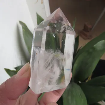 Rare 119g AAAA Natural Clear White Rabbit Hair Rutilated Quartz Crystal Wand Reiki Healing Fengshui Stone Home Decoration
Rare 119g AAAA Natural Clear White Rabbit Hair Rutilated Quartz Crystal Wand Reiki Healing Fengshui Stone Home Decoration