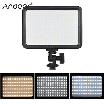 Andoer LED204 LED Video Light Photographic Lighting Fill Light w/204pcs Lamp 3300K-5600K Bi-Color Temperature for Photography
Andoer LED204 LED Video Light Photographic Lighting Fill Light w/204pcs Lamp 3300K-5600K Bi-Color Temperature for Photography