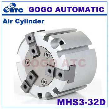 GOGO High quality double acting pneumatic gripper MHS3-32D SMC type Parallel Style Air Gripper 3-Finger Type
GOGO High quality double acting pneumatic gripper MHS3-32D SMC type Parallel Style Air Gripper 3-Finger Type