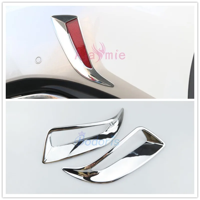 2PCS 3M Adhesive Front Chrome Head Light Trim Cover Bezel LEXUS LX570 2008-2011