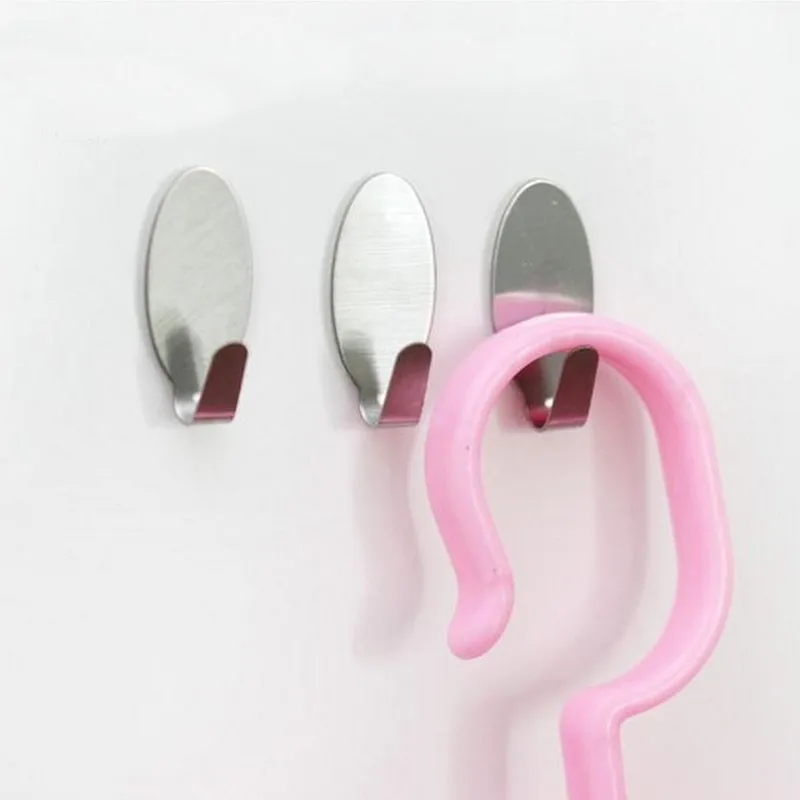 Hot Sales 6pcs/set Mini Oval Shape Self Adhesive Stainless Steel Stick Holder Hooks Hanger Home Kitchen Wall Door Essentials
Hot Sales 6pcs/set Mini Oval Shape Self Adhesive Stainless Steel Stick Holder Hooks Hanger Home Kitchen Wall Door Essentials