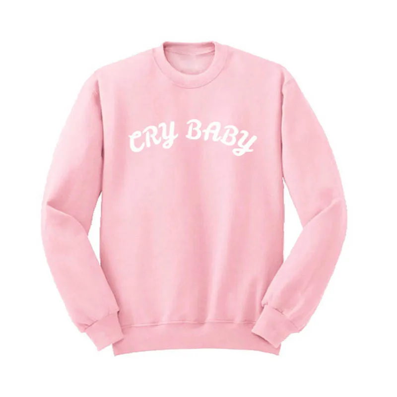 Autumn Sweatshirts For Women 2018 women cry baby letter print Hoodies Ladies Long Sleeve Casual Hooded Harajuku Clothes
Autumn Sweatshirts For Women 2018 women cry baby letter print Hoodies Ladies Long Sleeve Casual Hooded Harajuku Clothes