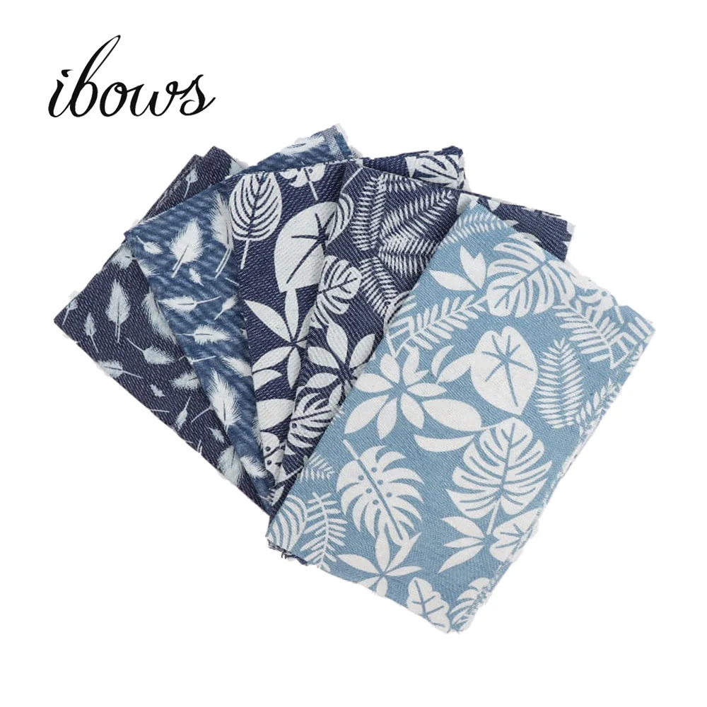 40CM*50CM Soft Denim Fabric Wash Cotton Feather Leaves DIY Baby Clothes Sewing Quilt Fabric Handmade Bags Deraction Material
40CM*50CM Soft Denim Fabric Wash Cotton Feather Leaves DIY Baby Clothes Sewing Quilt Fabric Handmade Bags Deraction Material