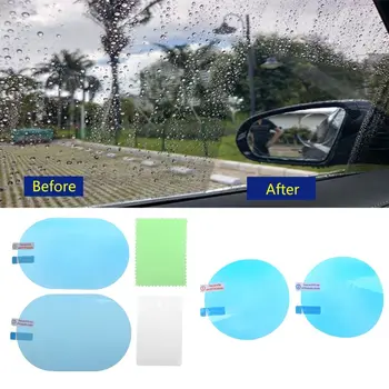 2 Pcs Car Rearview Mirror Protective Film Anti Fog Window Foils Rainproof Rear View Mirror Film Screen Protector Accessories
2 Pcs Car Rearview Mirror Protective Film Anti Fog Window Foils Rainproof Rear View Mirror Film Screen Protector Accessories
