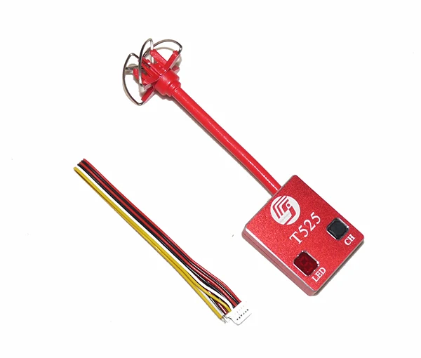 FPV 5.8G 25mW / 600mW Switchable 40Ch A/V Transmitter (TX) SJ-T525 for RC Multicopter
FPV 5.8G 25mW / 600mW Switchable 40Ch A/V Transmitter (TX) SJ-T525 for RC Multicopter