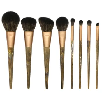 8 Pcs Marble Stripe Makeup Brushes Goat Hair Resin Handle Blush Powder Highlight Repair Capacity Brushes
8 Pcs Marble Stripe Makeup Brushes Goat Hair Resin Handle Blush Powder Highlight Repair Capacity Brushes