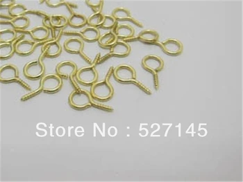 Free Shipping 500Pcs/Lot Golden Plated Screw Eye Bails for Top Drilled Findings 16x8mm Jewelry Findings 
Free Shipping 500Pcs/Lot Golden Plated Screw Eye Bails for Top Drilled Findings 16x8mm Jewelry Findings