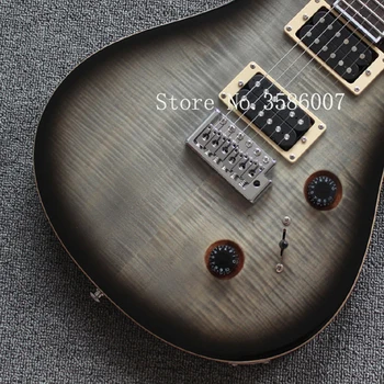 Free shipping/24 F/Mahogany body/Rosewood Fingerboard/6 string black Sponge Quilt Top Left hand Electric Guitar
Free shipping/24 F/Mahogany body/Rosewood Fingerboard/6 string black Sponge Quilt Top Left hand Electric Guitar