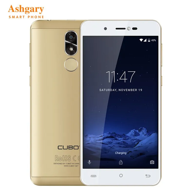 

CUBOT R9 3G Android 7.0 Smartphone 2GB RAM 16GB ROM Quad Core Mobile Phone 13.0MP AF Flashlight + Front Camera 5.0MP Cell Phone