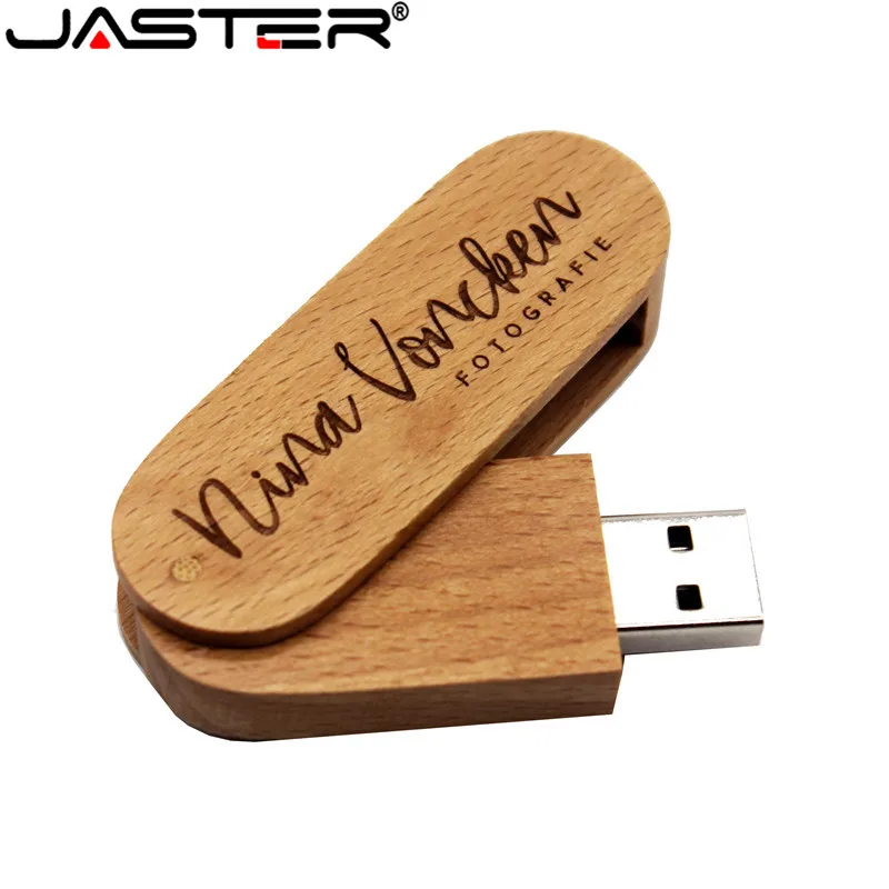 

JASTER takubi Wooden USB Flash Drive pendrive 4GB 8GB 16G 32GB 64GB USB 2.0 Memory stick U dick wedding gift LOGO customize