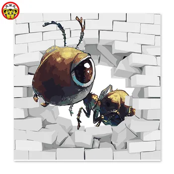 painting by numbers art paint by number Wall ants Three D three-dimensional sense Draw on canvas Digital Painting Famous painti
painting by numbers art paint by number Wall ants Three D three-dimensional sense Draw on canvas Digital Painting Famous painti
