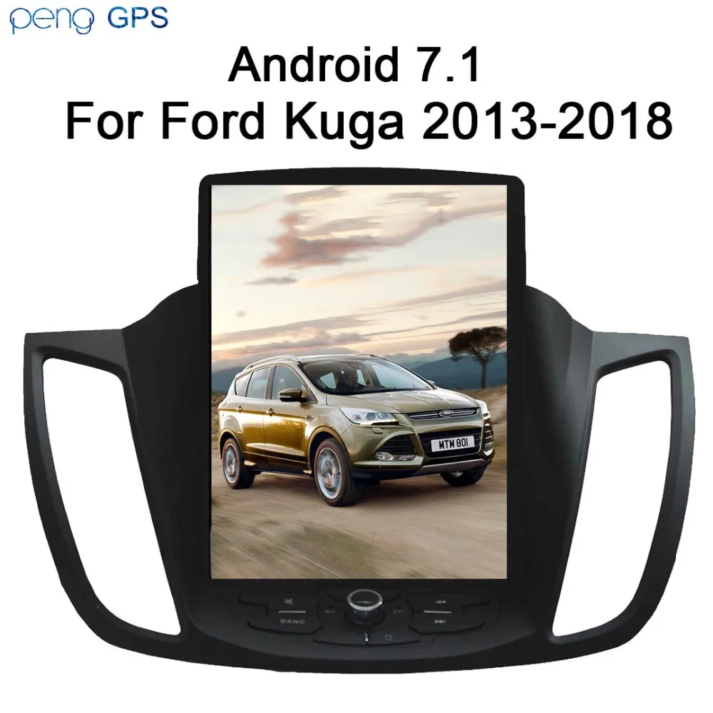 Фото Автомагнитола Tesla с GPS навигацией для Ford Kuga 2013 2018 без - купить