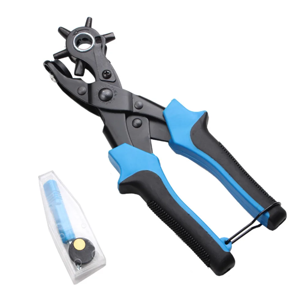 Multifunctional Belt Hole Puncher with 2~4.5mm 6 Holes Leather Hole Punch for DIY Punch Leather Belts Cards Paper Fabric
Multifunctional Belt Hole Puncher with 2~4.5mm 6 Holes Leather Hole Punch for DIY Punch Leather Belts Cards Paper Fabric