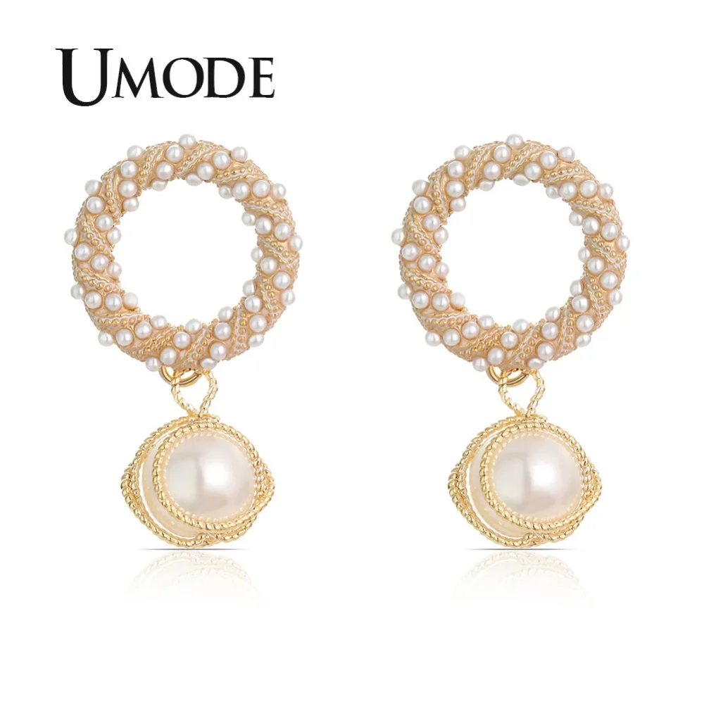 UMODE Korean Round Drop Earrings for Women Round Simulated Pearl Dangle Earrings Hanging Gifts Fashion Jewelry Accesories UE0501
UMODE Korean Round Drop Earrings for Women Round Simulated Pearl Dangle Earrings Hanging Gifts Fashion Jewelry Accesories UE0501