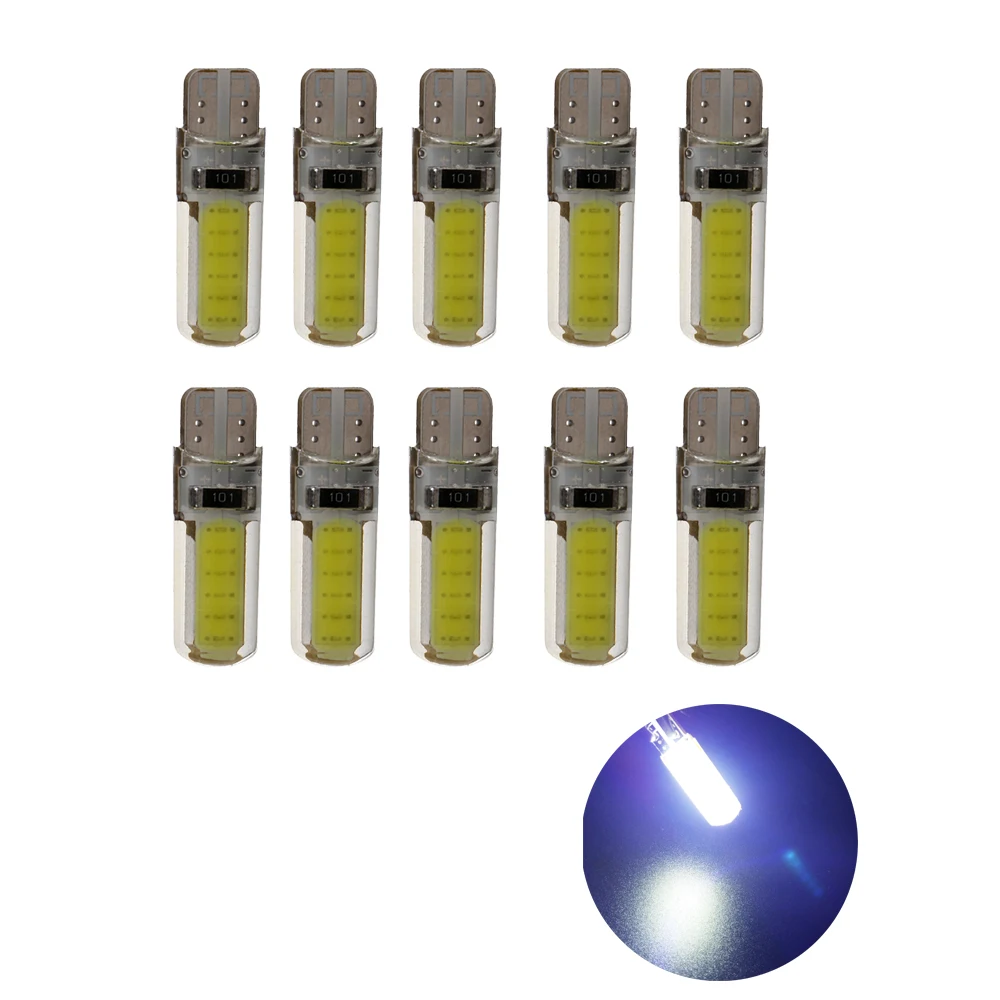 YSY 10PCS T10 194 168 COB 12SMD W5W SILICA Reading Light 12V DC Indicator Lamp Car Automotive Led License Plate Lights
YSY 10PCS T10 194 168 COB 12SMD W5W SILICA Reading Light 12V DC Indicator Lamp Car Automotive Led License Plate Lights