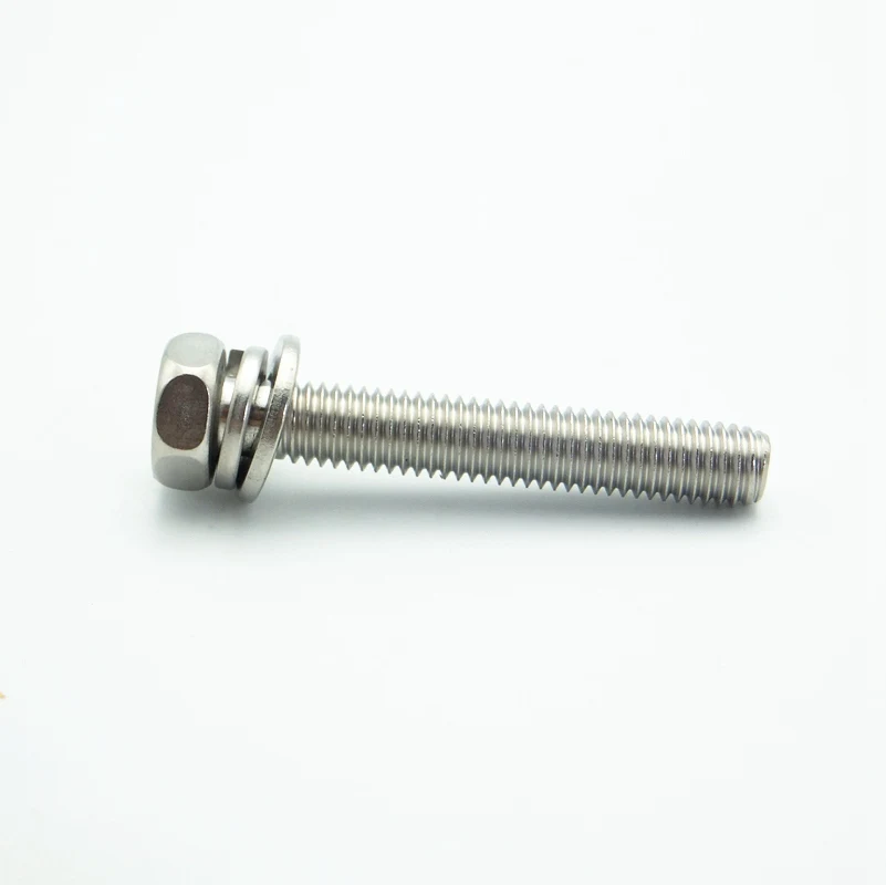 10PCS M5 304 Stainless Steel Metric Thread Cross Recessed Phillips Hex Upset Type Bolt With Washer Set Screw Fasterner
10PCS M5 304 Stainless Steel Metric Thread Cross Recessed Phillips Hex Upset Type Bolt With Washer Set Screw Fasterner
