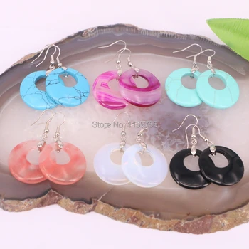 ~10Pairs Charm Jewelry Natural Gem Stones Round Reiki Chakra Bead Dangle Earring
~10Pairs Charm Jewelry Natural Gem Stones Round Reiki Chakra Bead Dangle Earring