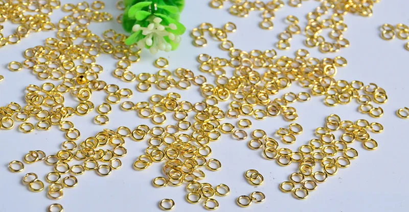200g/lot 0.8*4mm gold Silver gun black Plated Jump Rings Findings split ring 4mm diameter Necklace handmade DIY material
200g/lot 0.8*4mm gold Silver gun black Plated Jump Rings Findings split ring 4mm diameter Necklace handmade DIY material