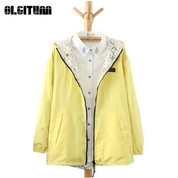 2020 Hot Sale Pocket Zipper Hooded Two Side Wear Cartoon Outwear Loose Fashion Women JK028
2020 Hot Sale Pocket Zipper Hooded Two Side Wear Cartoon Outwear Loose Fashion Women JK028