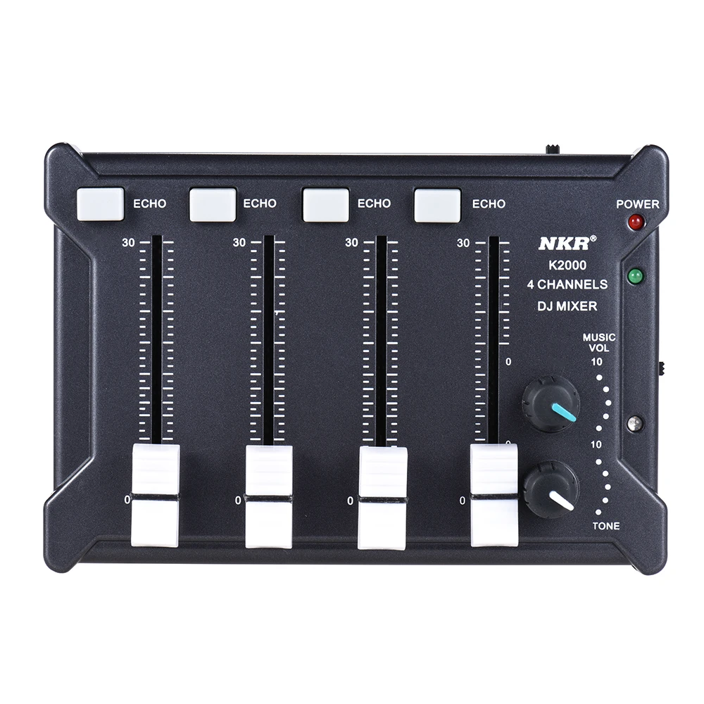 NKR Professional Mini Pocket 4-Channel mono Stereo Audio DJ Sound Mixer USB Powered BT Connecting Mobile Phone
NKR Professional Mini Pocket 4-Channel mono Stereo Audio DJ Sound Mixer USB Powered BT Connecting Mobile Phone