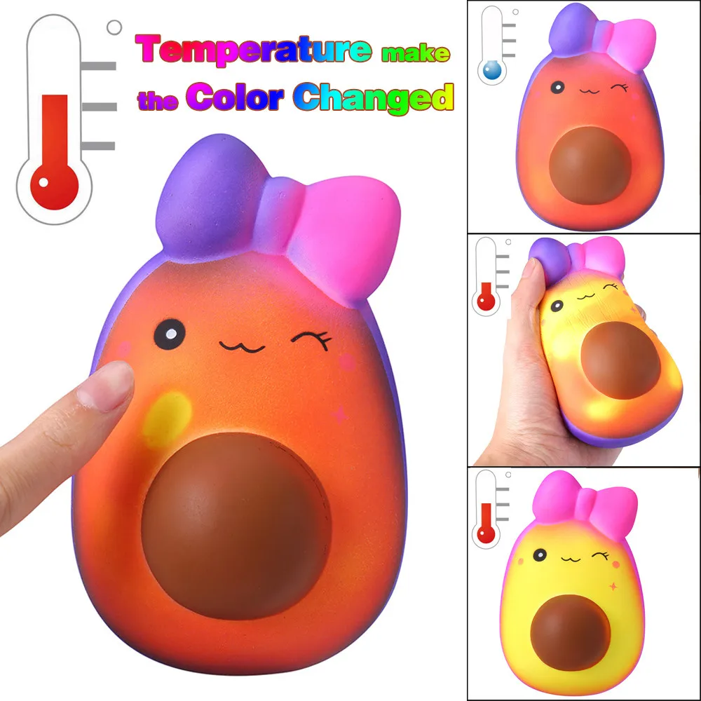 Temperature Color Change Slow Rising Scented Squeeze Toy Reliever Stress Gift Developmental Toy Hot New W524
Temperature Color Change Slow Rising Scented Squeeze Toy Reliever Stress Gift Developmental Toy Hot New W524
