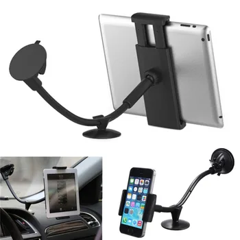 adjustable tablet stand car holder with double strong suction cup for Ipad pro mini 3.5-5.5 inch mobile phone and 7-10'' pad pc
adjustable tablet stand car holder with double strong suction cup for Ipad pro mini 3.5-5.5 inch mobile phone and 7-10'' pad pc