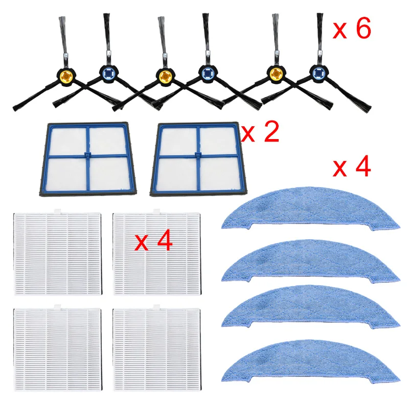 Dust Hepa filters Side Brush Primary filter Mop Pad Replacements part for ilife V8 V8s X750 X800 X785 V80 vacuum cleaner
Dust Hepa filters Side Brush Primary filter Mop Pad Replacements part for ilife V8 V8s X750 X800 X785 V80 vacuum cleaner