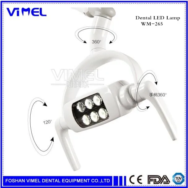 High quality shadowless dental LED lamp oral light for dental unit with sensor manual switch
High quality shadowless dental LED lamp oral light for dental unit with sensor manual switch
