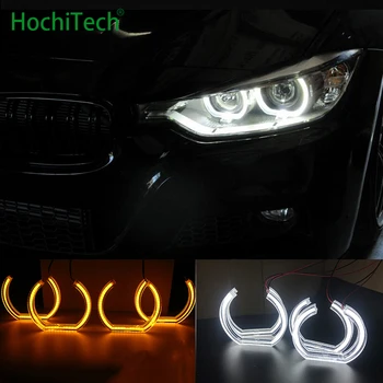 White and Turn Yellow Signal Crystal DTM Style LED Angel Eyes Halo Rings Light kits for BMW 1995-2000 E39 5 series pre-facelift
White and Turn Yellow Signal Crystal DTM Style LED Angel Eyes Halo Rings Light kits for BMW 1995-2000 E39 5 series pre-facelift