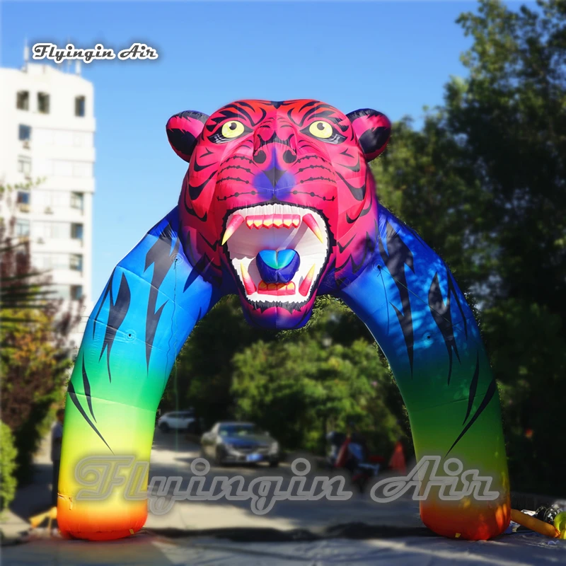 inflatable tiger arch1