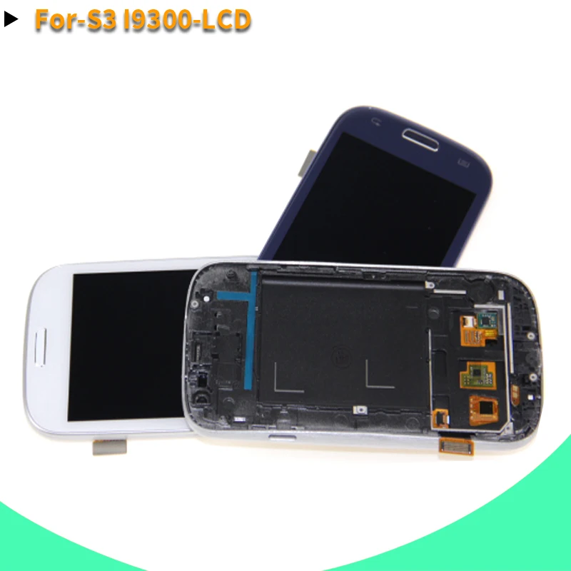 Replacement For Samsung Galaxy S3 LCD Display Touch Screen Digitizer Assembly With Frame + Tools For Galaxy S3 SIII i9300 LCDs
Replacement For Samsung Galaxy S3 LCD Display Touch Screen Digitizer Assembly With Frame + Tools For Galaxy S3 SIII i9300 LCDs
