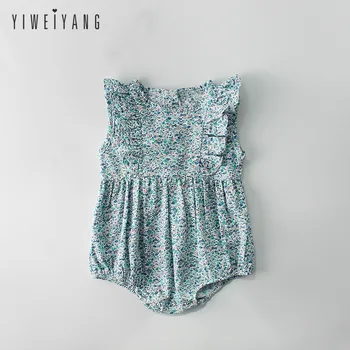 2019 New Summer Baby Girl Clothes Baby Flowers Pure Cotton Sleeveless Short Romper Lovely One-pieces Jumpsuits Baby Clothing
2019 New Summer Baby Girl Clothes Baby Flowers Pure Cotton Sleeveless Short Romper Lovely One-pieces Jumpsuits Baby Clothing