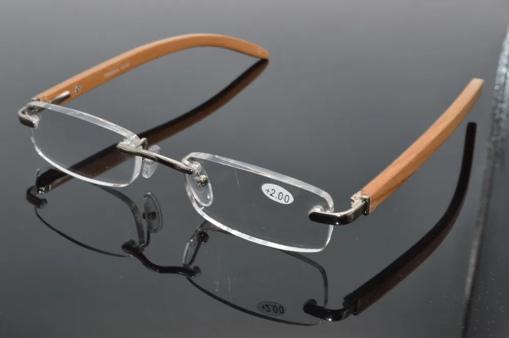 2019 Lentes De Lectura Handmade Wood Legs Rimless Slim Lenses Men Women Nature Reading Glasses+1.0 +1.5 +2.0 +2.5 +3.0 +3.5+4.0
2019 Lentes De Lectura Handmade Wood Legs Rimless Slim Lenses Men Women Nature Reading Glasses+1.0 +1.5 +2.0 +2.5 +3.0 +3.5+4.0