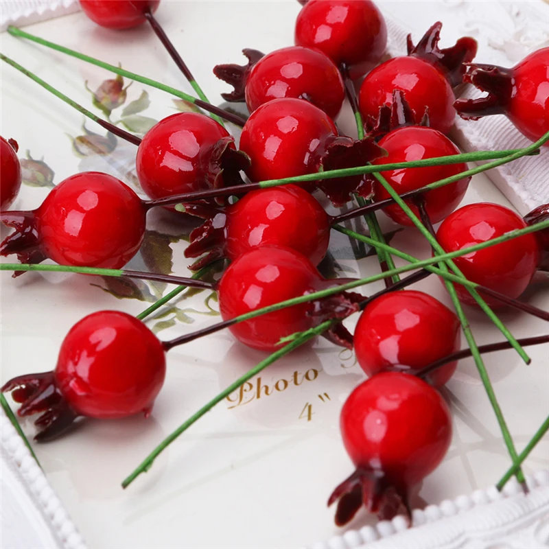 Mini Fake Smooth Glass Pomegranate Fruit Small Berries Artificial Flowers red cherry Stamen Wedding Christmas Decorative -Y102
Mini Fake Smooth Glass Pomegranate Fruit Small Berries Artificial Flowers red cherry Stamen Wedding Christmas Decorative -Y102