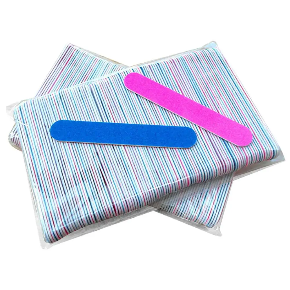 100pcs Double-sided Nail Files Disposable Nail File Set Manicure Tools Portable Pedicure Rasp 180 240 grit Mini Nail Art Travel
100pcs Double-sided Nail Files Disposable Nail File Set Manicure Tools Portable Pedicure Rasp 180 240 grit Mini Nail Art Travel
