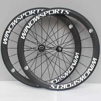 WINOWSPORTS 50mm carbon road wheels wide 25mm UD Matt clincher carbon wheelset for promotion novatec 271 hub and pillar spokes
WINOWSPORTS 50mm carbon road wheels wide 25mm UD Matt clincher carbon wheelset for promotion novatec 271 hub and pillar spokes