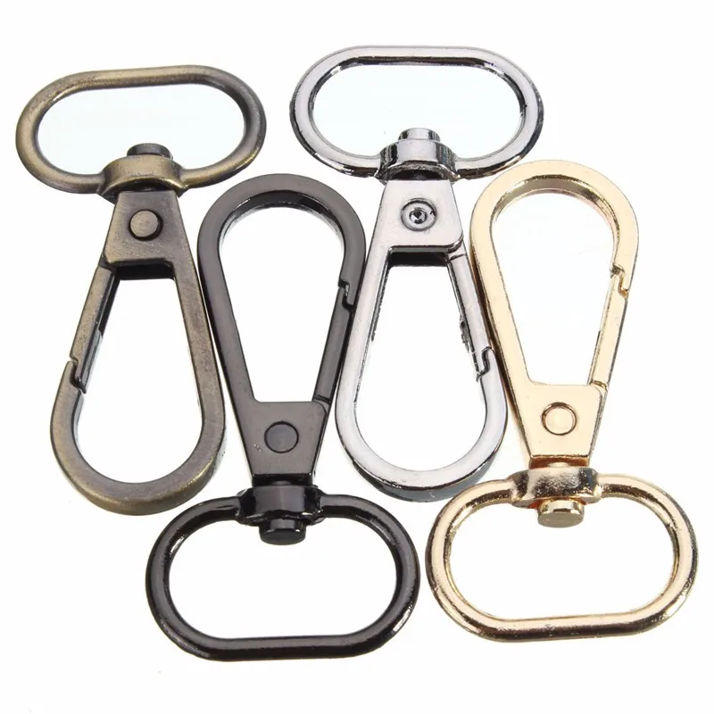 5Pcs 48mm 4 Color Bag Clasps Lobster Swivel Trigger Clips Snap Hook For 20mm Strapping For DIY Accessories Sewing Keychain Parts
5Pcs 48mm 4 Color Bag Clasps Lobster Swivel Trigger Clips Snap Hook For 20mm Strapping For DIY Accessories Sewing Keychain Parts