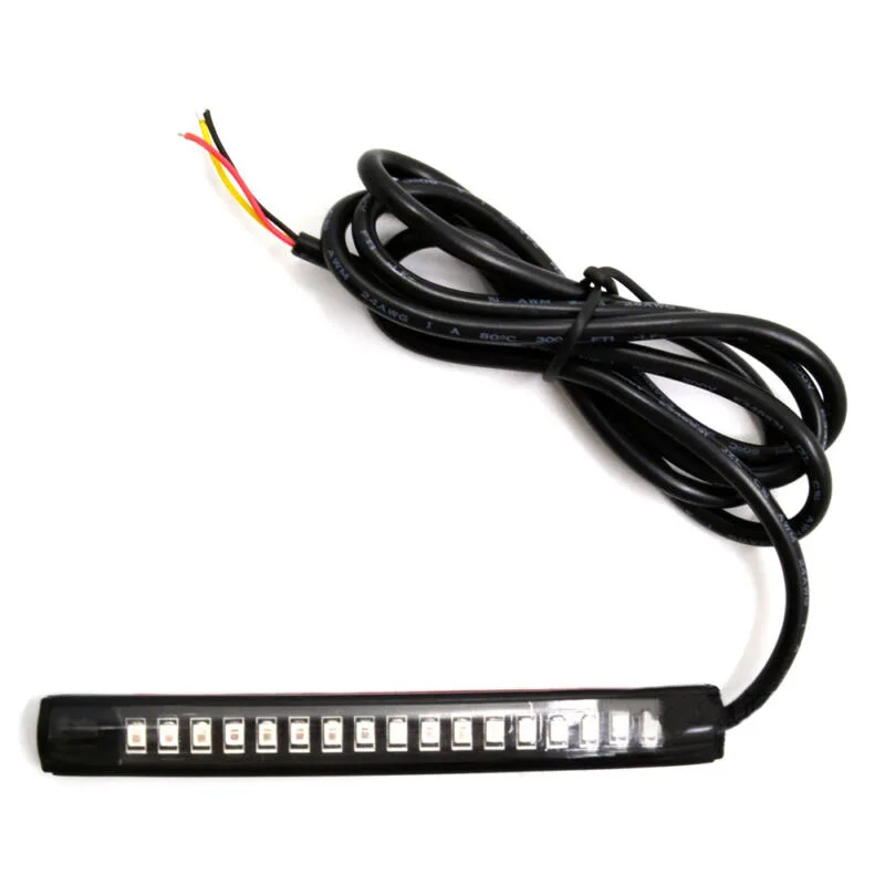 1pc Turn Signal Light high quality Flexible Car Motorcycle 17LED Turn Signal Indicator Light Lamp Strip 2835SMD accessories
1pc Turn Signal Light high quality Flexible Car Motorcycle 17LED Turn Signal Indicator Light Lamp Strip 2835SMD accessories