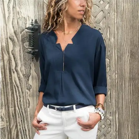 Women Blouse Shirt Long Sleeve Fashion New Arrival 2019 Spring Casual Sexy Office Lady Blusas Fashion Blouse Shirt
Women Blouse Shirt Long Sleeve Fashion New Arrival 2019 Spring Casual Sexy Office Lady Blusas Fashion Blouse Shirt