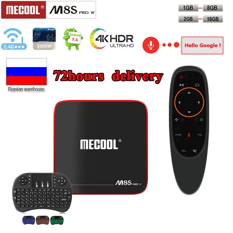 MECOOL 2GB 16GB M8S PRO W tv box Android 7.1 Amlogic S905W 2.4G wifi 4K H.265 Youtube 1GB 8GB android box pk h96MAX x96 mini
MECOOL 2GB 16GB M8S PRO W tv box Android 7.1 Amlogic S905W 2.4G wifi 4K H.265 Youtube 1GB 8GB android box pk h96MAX x96 mini