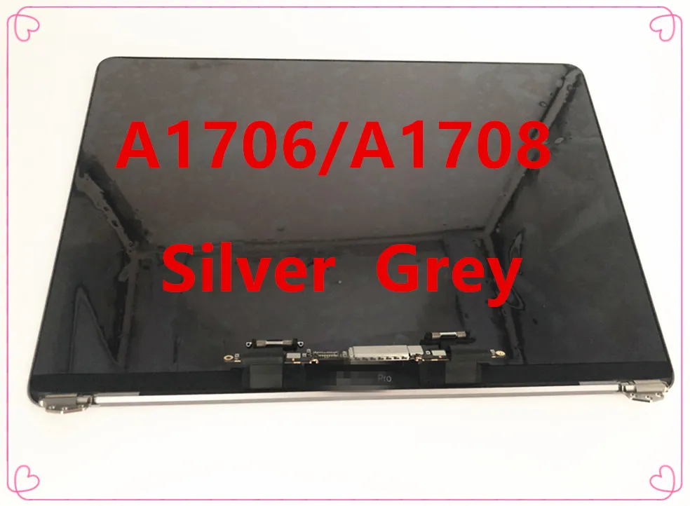 Laptop Silver Space Grey 13'' A1706 A1708 LCD Screen Display Assembly for Macbook Retina 13" Full Complete LCD 2016 2017 Year
Laptop Silver Space Grey 13'' A1706 A1708 LCD Screen Display Assembly for Macbook Retina 13" Full Complete LCD 2016 2017 Year