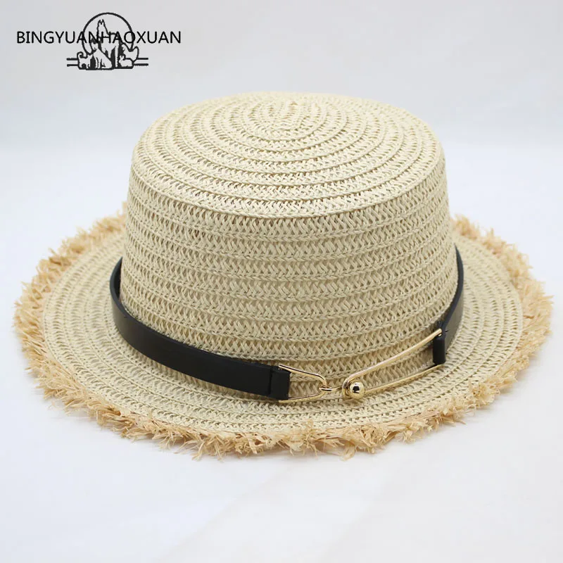 BINGYUANHAOXUAN Flat Top Straw Hat for Summer and Spring Women's Trip Caps Recreation Belt Beach Sun Hat Breathable Fashionable
BINGYUANHAOXUAN Flat Top Straw Hat for Summer and Spring Women's Trip Caps Recreation Belt Beach Sun Hat Breathable Fashionable