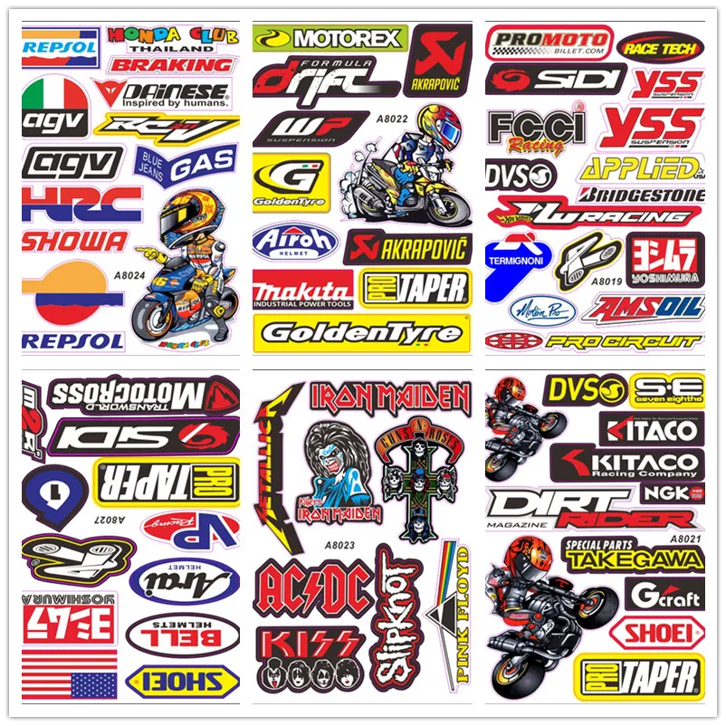 A4 Size Glossy Film Motorcycle Sticker The Doctor GP Motocross Helmet Decal For Yamaha Kawasaki Honda BMW Luggage 2Pcs/Lot
A4 Size Glossy Film Motorcycle Sticker The Doctor GP Motocross Helmet Decal For Yamaha Kawasaki Honda BMW Luggage 2Pcs/Lot