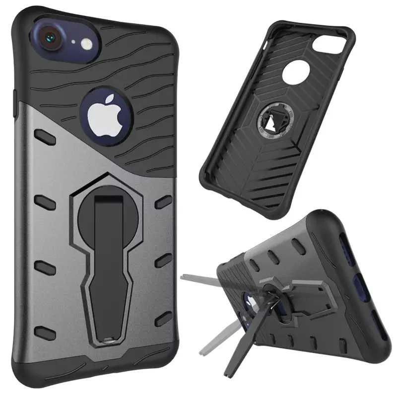 Hybrid case For Apple iphone 5 Se 5S 6 6S 6Plus 7 7Plus With stand Silicon Shockproof protective back cover for iphone se 6 Plus
Hybrid case For Apple iphone 5 Se 5S 6 6S 6Plus 7 7Plus With stand Silicon Shockproof protective back cover for iphone se 6 Plus