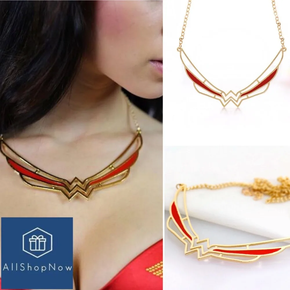 2019 Movie Superhero Wonder Woman Necklaces Accessories Pendants Yellow Enamel W Logo Choker for Women Gift Can Dropshipping
2019 Movie Superhero Wonder Woman Necklaces Accessories Pendants Yellow Enamel W Logo Choker for Women Gift Can Dropshipping